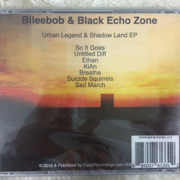 Bileebob & Black Echo Zone Urban Legend & Shadow Land 7 Song CD Detroit Techno - Picture 2 of 4
